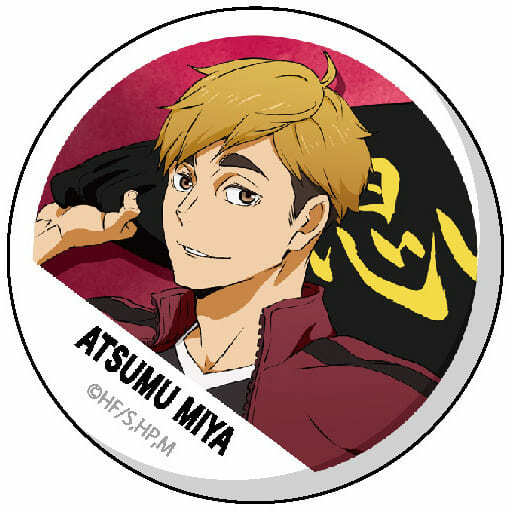 ハイキュー 宮侑 和装応援団 缶バッジ 40個 ハイキュー!! TO THE TOP