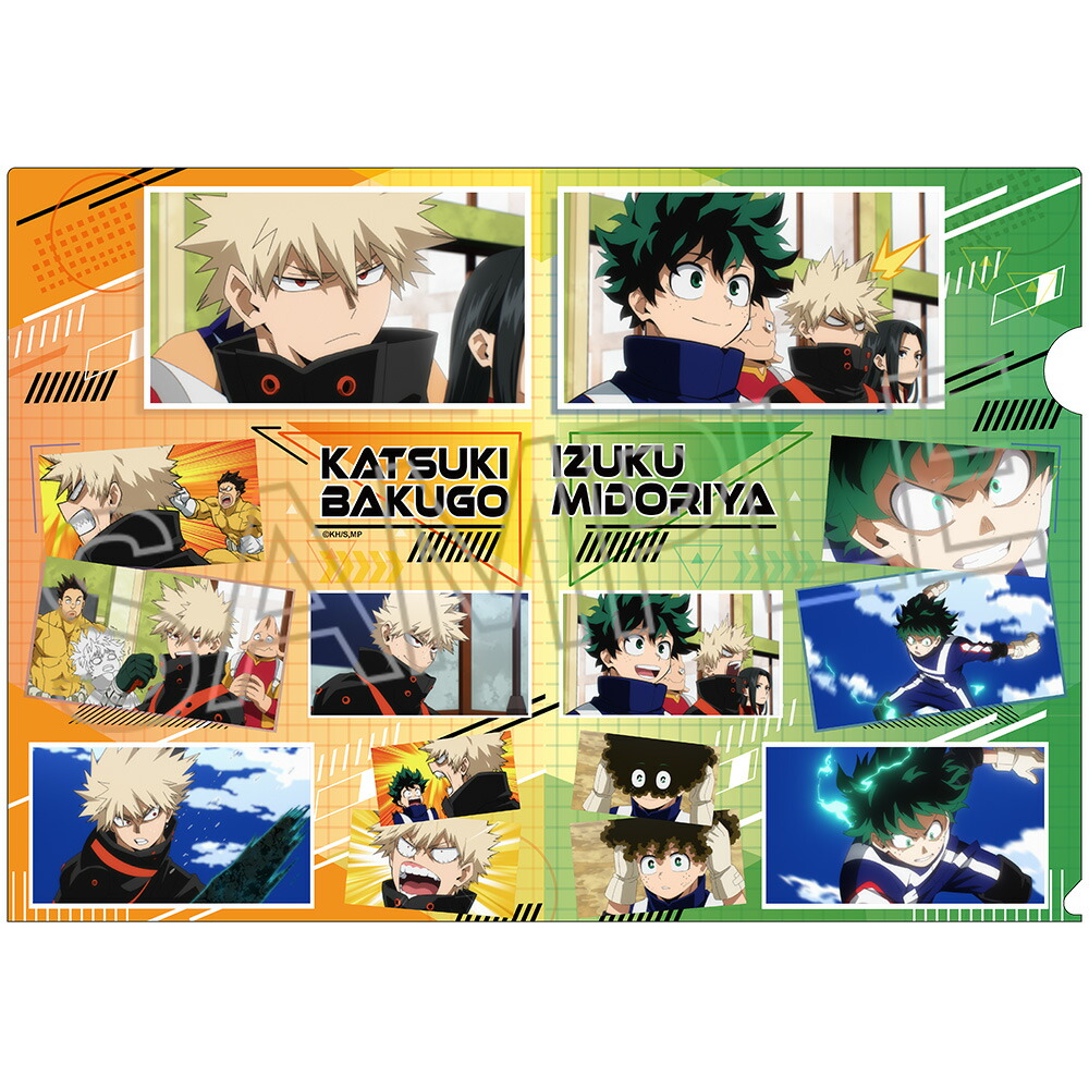 楽天市場】僕のヒーローアカデミア コラージュクリアファイル A 緑谷出