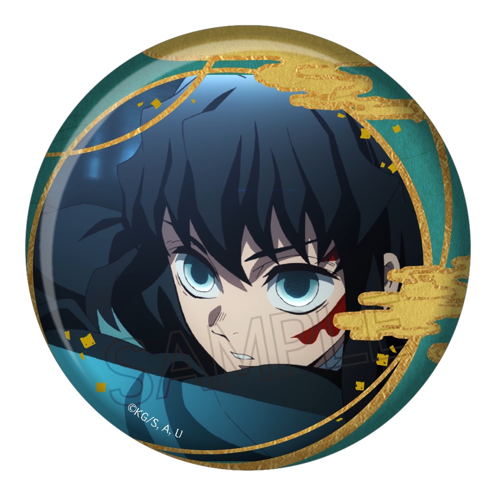 鬼滅の刃 モクテル ロト 缶バッジ 時透無一郎 鬼滅の刃 モクテル 時透