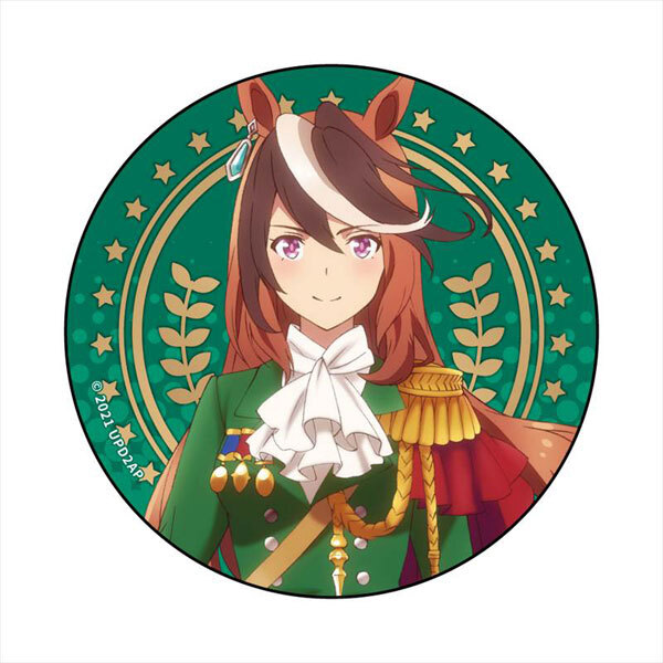 ウマ娘 シンボリルドルフ きゃらドリ 缶バッジ レア ウマ娘 うまゆる