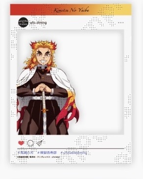 鬼滅の刃 ufotable dining 煉獄杏寿郎 Wチャンス ポスター B2 鬼滅の