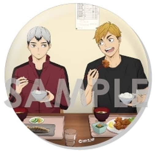 おにぎり宮 缶バッチ 4つセット 宮侑 宮治 北信介 ハイキュー!! おにぎり宮