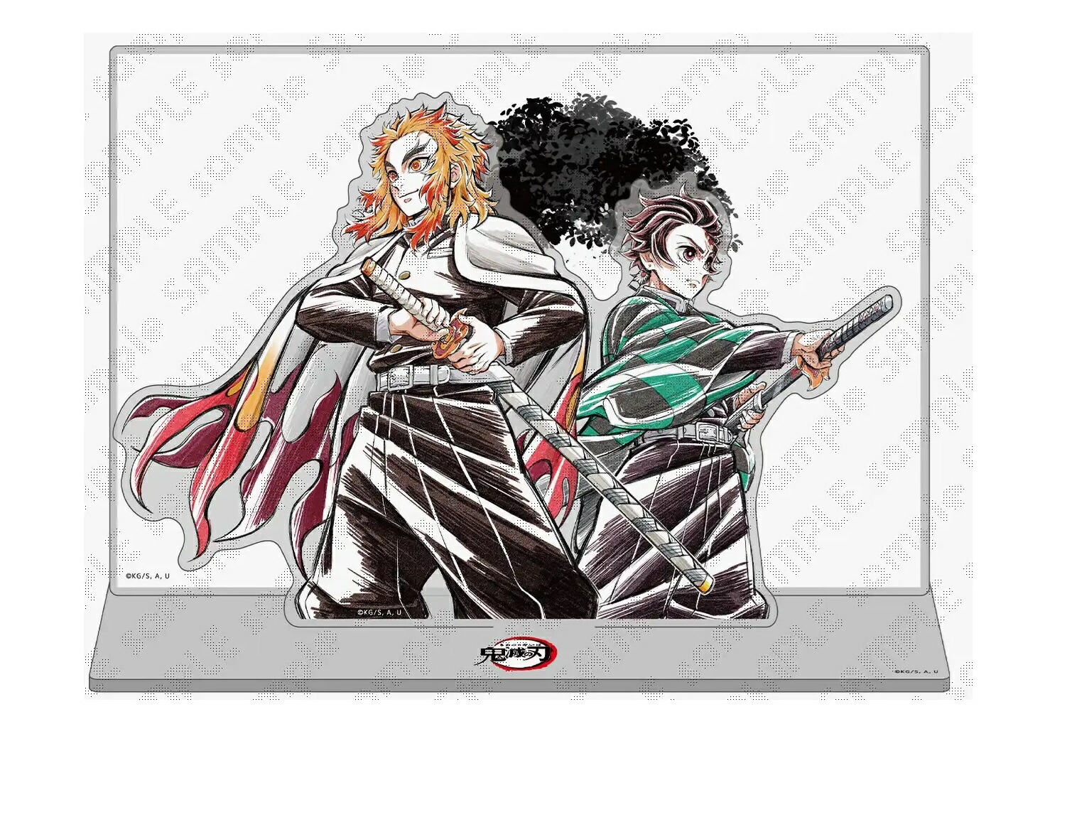 鬼滅の刃 柱書き下ろしイラスト くじ S賞 ビック アクスタ 煉獄杏寿郎