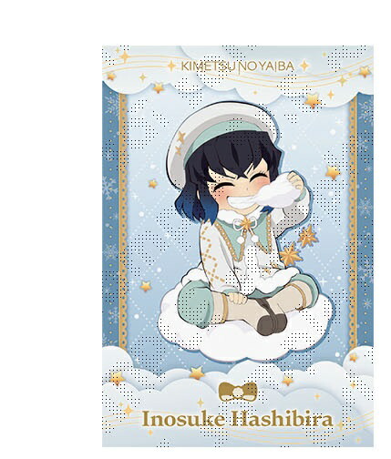 鬼滅の刃 クリスマス スタンディPOP 嘴平伊之助 鬼滅の刃の嘴平伊之助