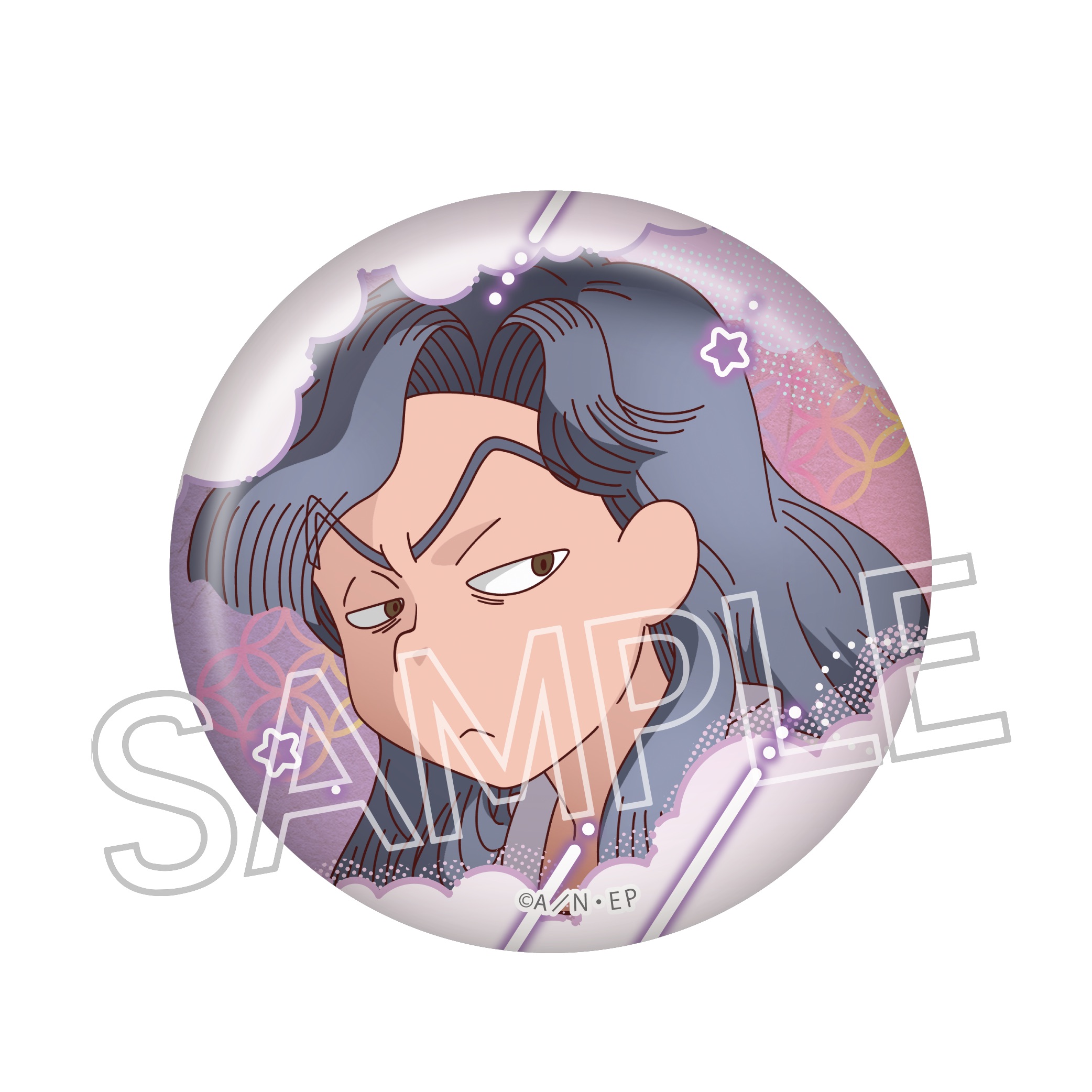 楽天市場】忍たま乱太郎 百面相缶バッジ 寝巻き姿の段 綾部喜八郎 缶