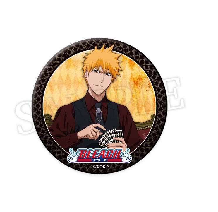 bleach 番傘ver. 缶バッジ 10個セット 黒崎一護 BLEACH 一護たちが