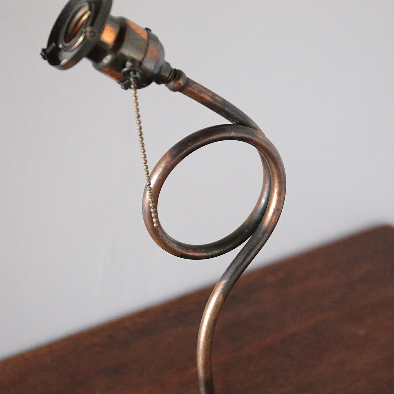 アンティークJapanned シーリングランプジャパンフィニッシュ