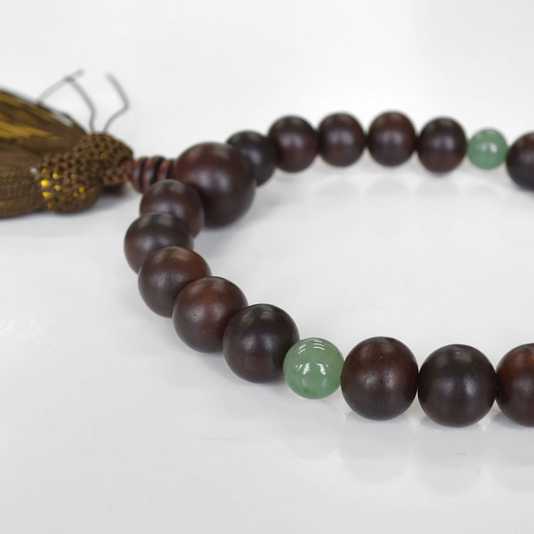 楽天市場】【略式念珠】【男性用数珠】素挽紫檀〔すびきしたん〕22珠