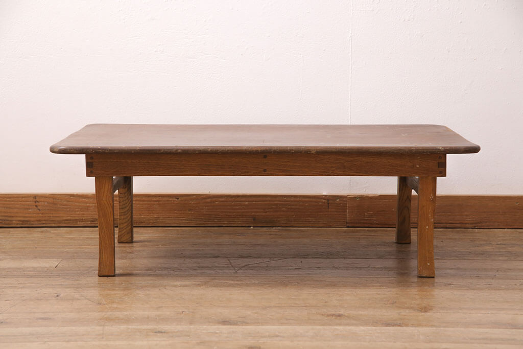 デスク・学習机 【和製アンティーク】折り畳み式 勉強机 落合製作所