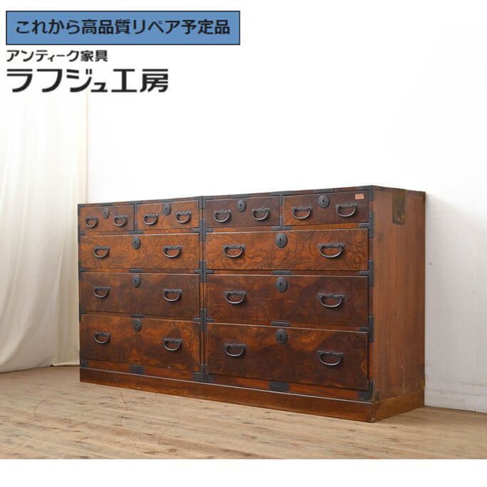 仙台箪笥 箪笥 骨董品 アンティーク家具 仙台箪笥 | 骨董品・美術品