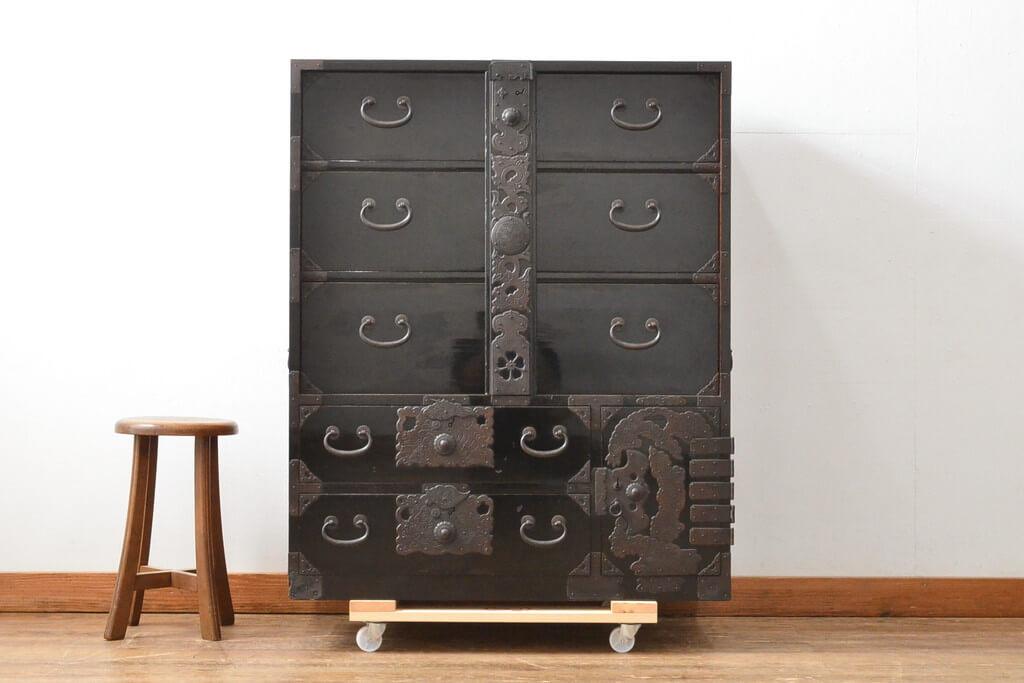 楽天市場】☆事前問合せ必須☆ 和製アンティーク 庄内箪笥 総桐材 時代