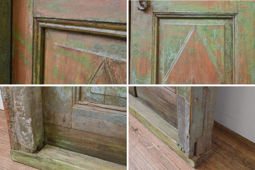 楽天市場】▽現状販売▽ 海外アンティーク アンティーク建具 枠付き