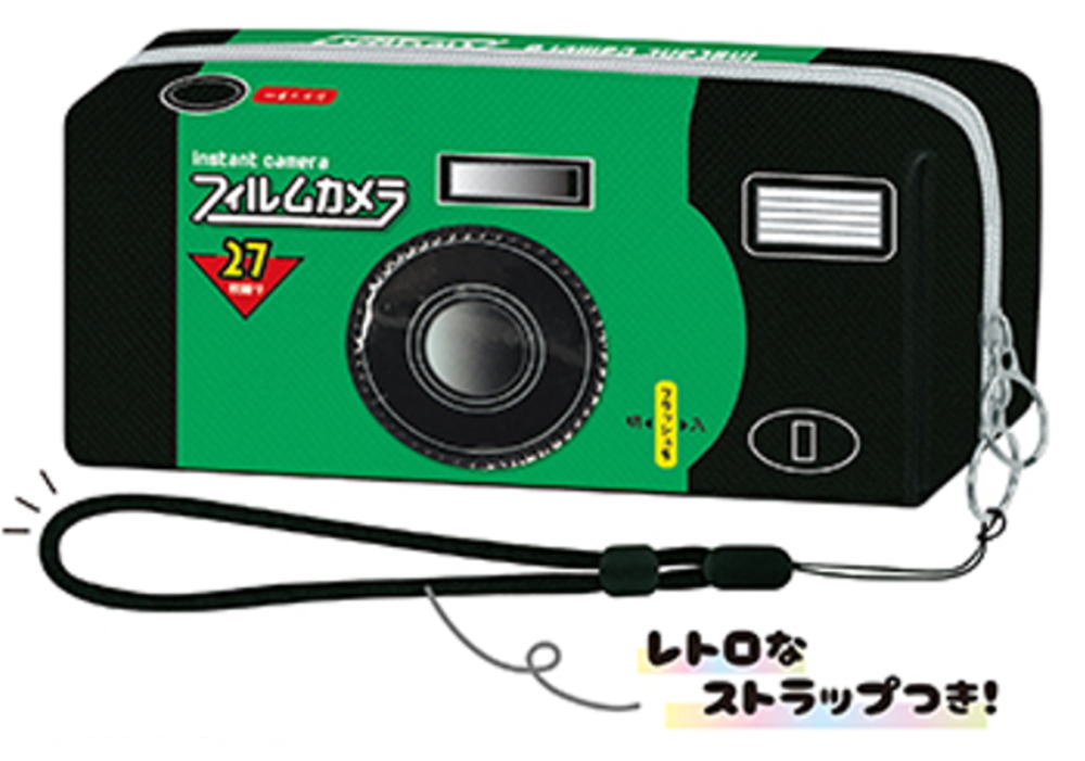 チノンベラミ 蛇腹式 フィルムカメラ ストロボ付・ケース有 とにかく