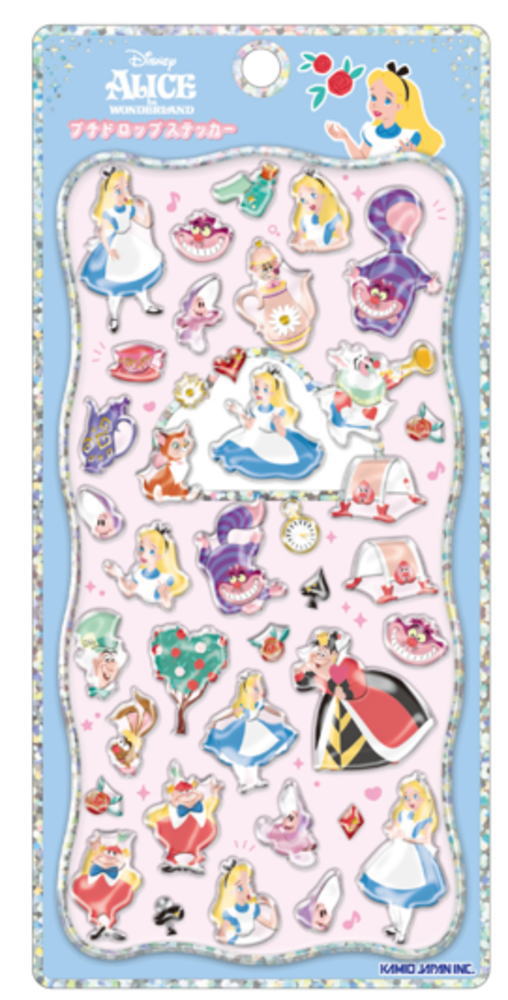 楽天市場】ディズニーキャラクター プチドロップステッカーふしぎの国