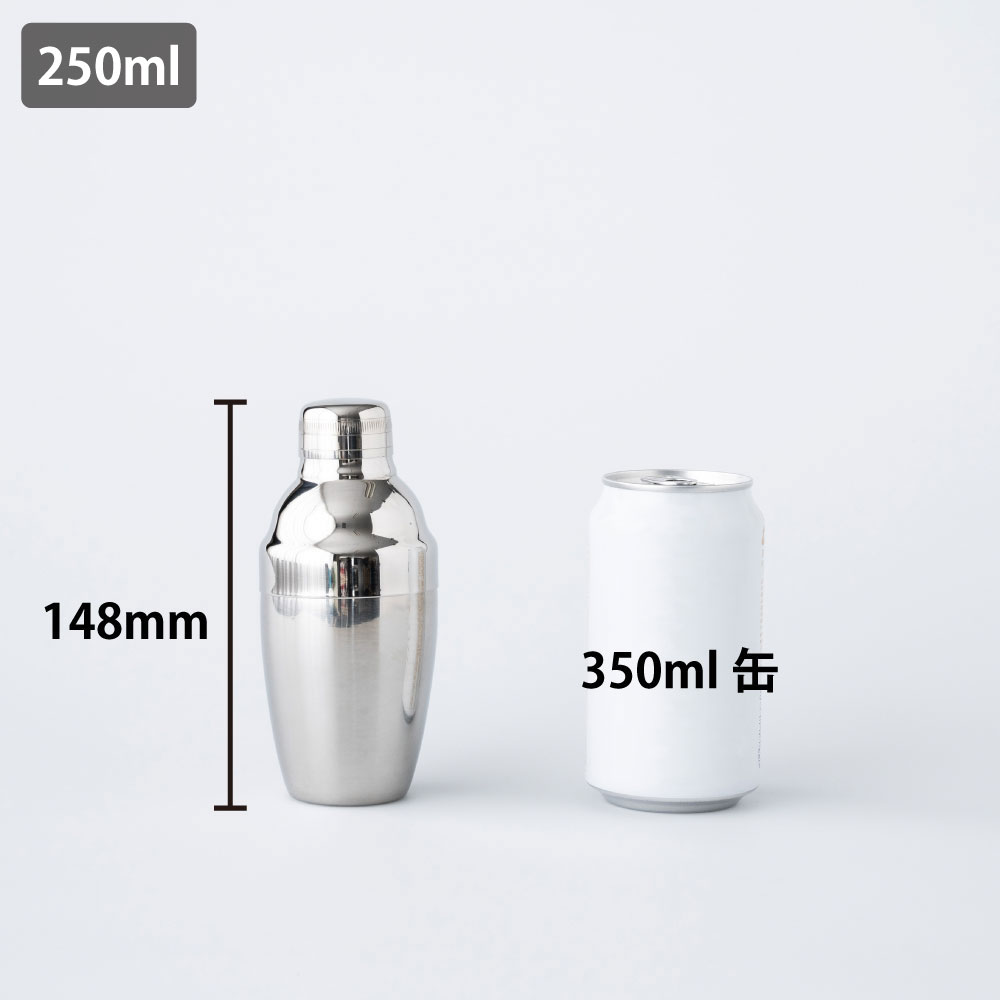 楽天市場】NEWスタンダード カクテルシェーカー ミラー 250ml 350ml