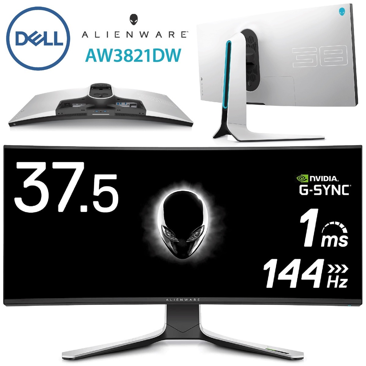ゲーミングモニター Alienware 37.5インチ Amazon.co.jp: Dell