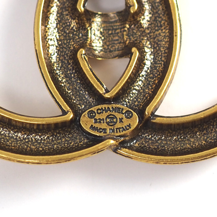 CHANEL シャネル CC ロゴブローチ GP