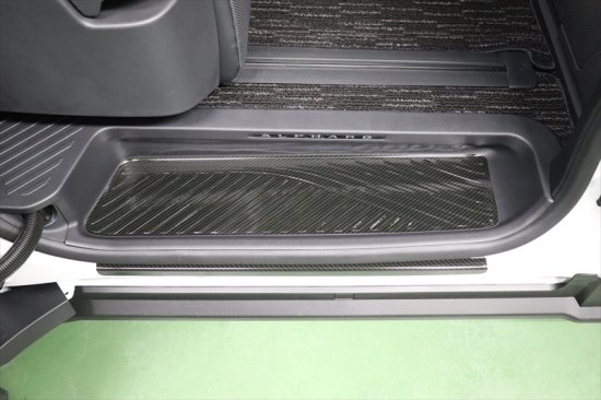 楽天市場】アルファード40 スライドドアステップパネル傷防止シート