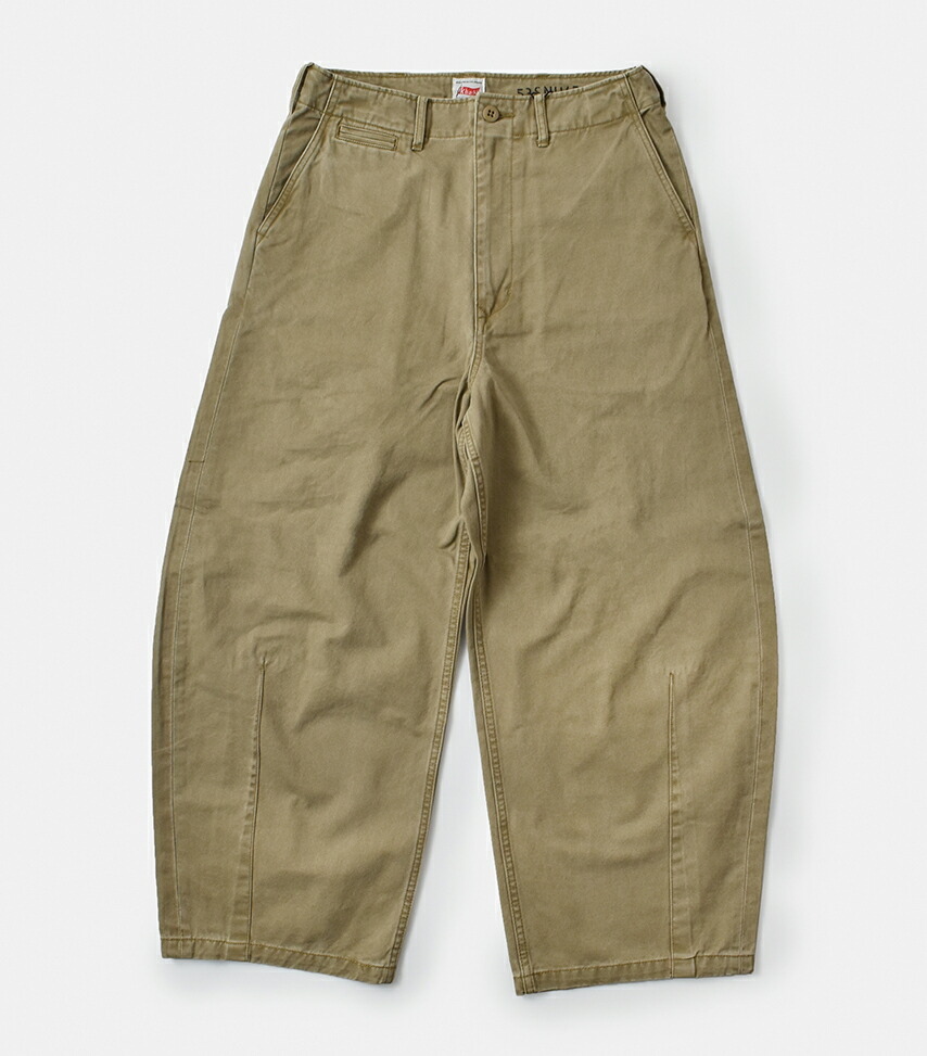 楽天市場】kha:ki カーキ コットン ウォッシュド チノ ワイド