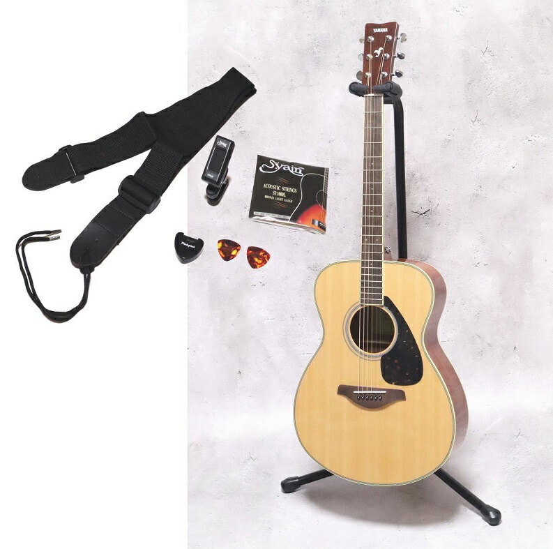 楽天市場】YAMAHA FS820 NT ヤマハ アコースティックギター ナチュラル