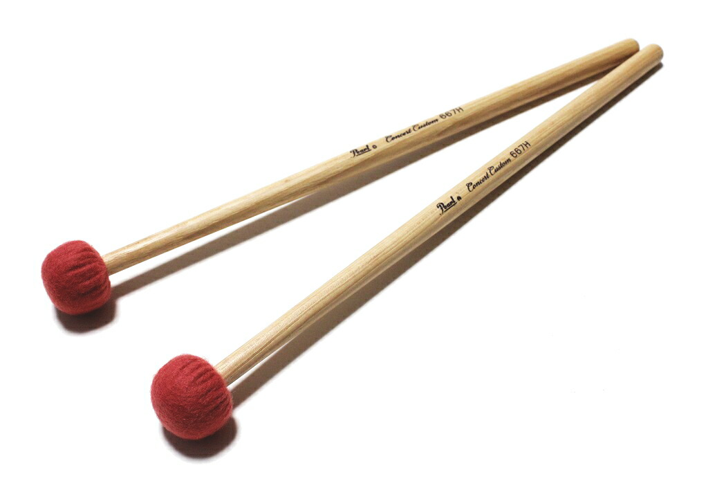 楽天市場】Pearl 667H パール ティンパニ マレット ハード 吹奏楽の人