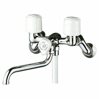 楽天市場】一時止水付2ハンドルシャワー ※取寄品 KVK KF100N2 : 大工