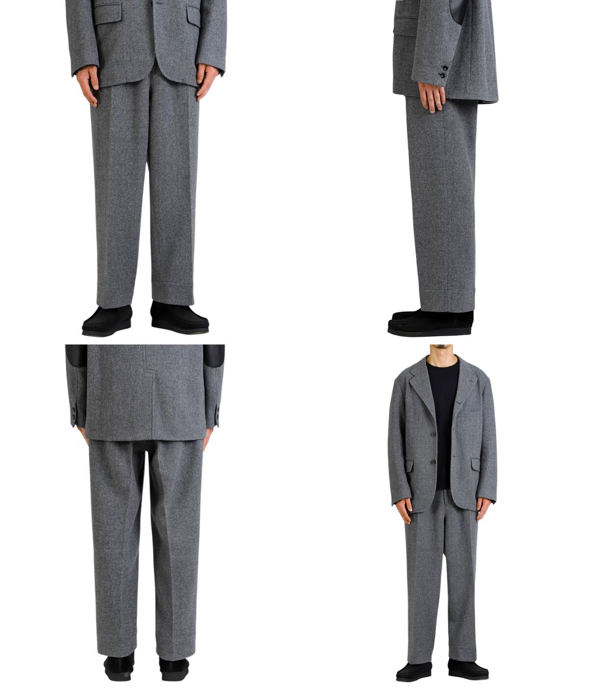 楽天市場】[SALE]Unlikely : Unlikely Sawtooth Flap 2P Trousers Wool