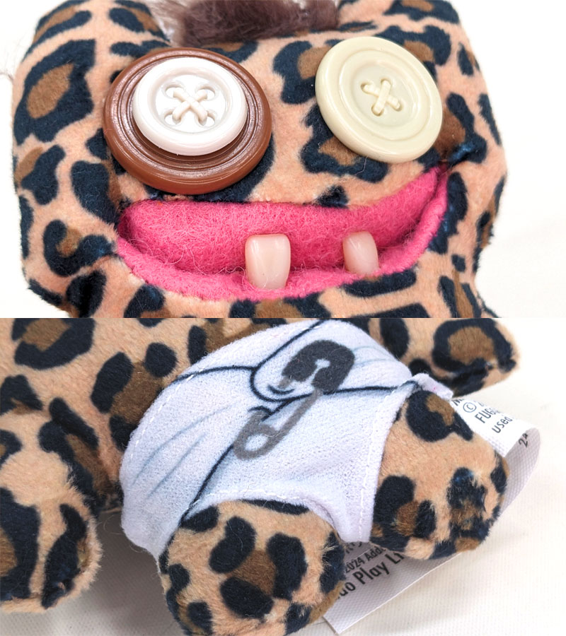 ぬいぐるみ Nauga monster Wildside leopard ぬいぐるみ Nauga monster