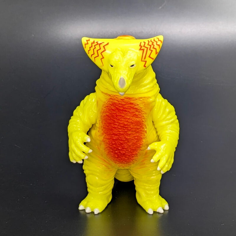 限定38体 JSMソフビ 地底怪獣 ガレラ クリアイエロー成型 限定38体 JSM