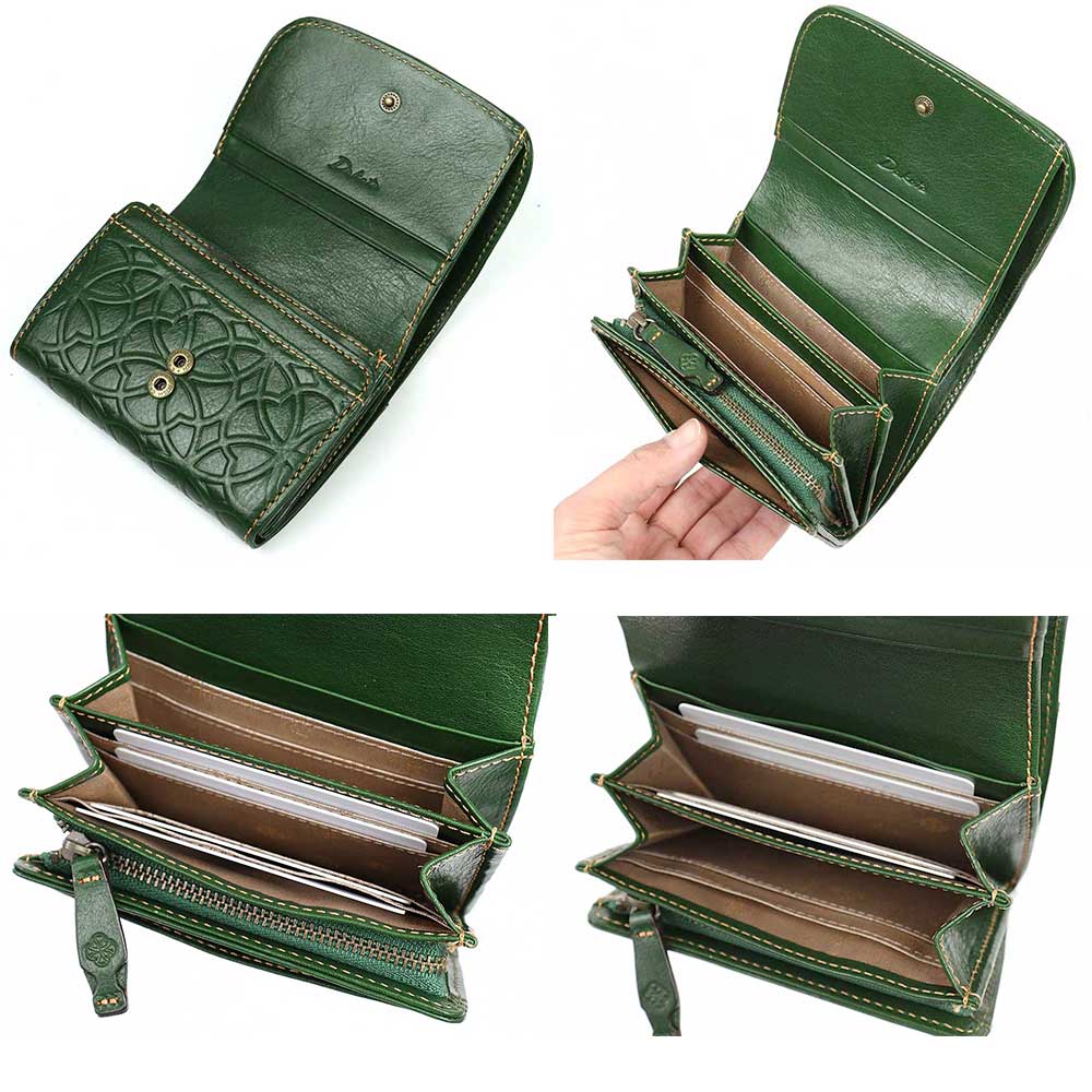 楽天市場】【限定カラーあり】二つ折り財布 かぶせ ダコタ Dakota