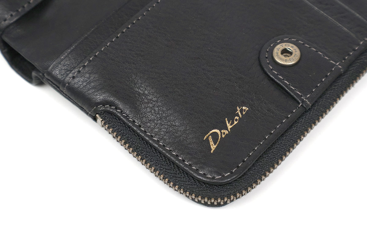 楽天市場】二つ折り財布 がま口小銭入れ L字ファスナー 馬蹄 軽量