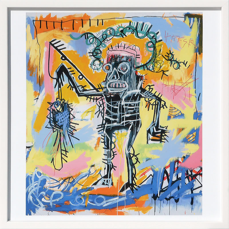 バスキア Basquiat 特大 ポスター 140x70cm 海外 北欧 アート