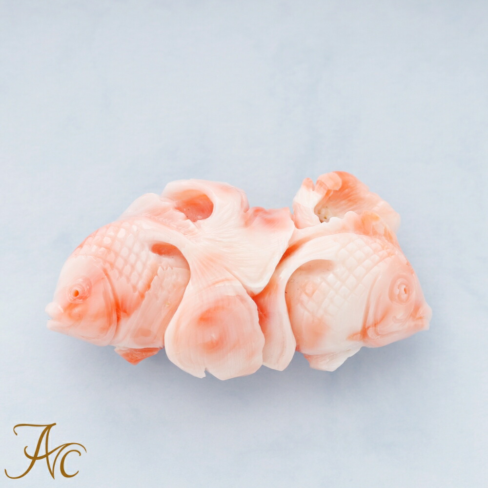 Y2550-3 本珊瑚 アクセサリー 18点セット ブローチ 帯留 Y2550-3 本