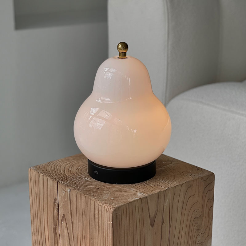 フランス練りガラステーブルランプ フランス練りガラステーブルランプ