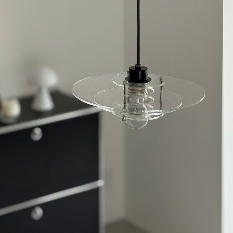 70'S デンマーク製「フラットパック」ペンダントライト ×2 スペース