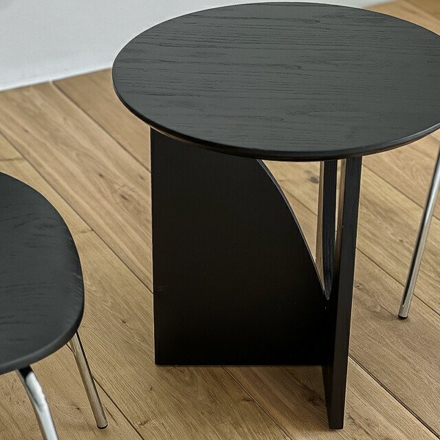 ART OF BLACK アートオブブラック ウッド アイアン サイドテーブル