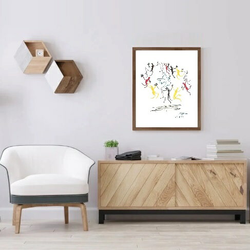 楽天市場】【パブロ・ピカソ 額装 絵画 アートポスター】ダンス(540