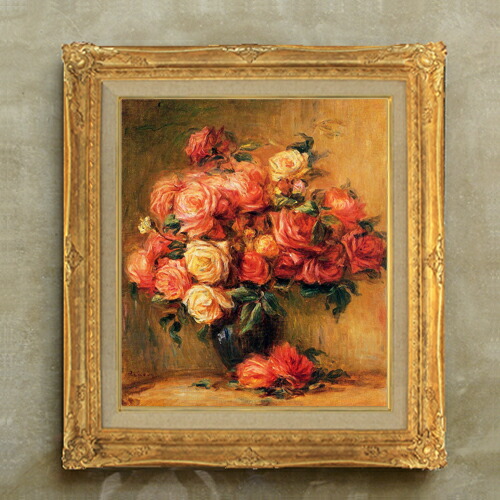 薔薇 油絵 静物画 絵画