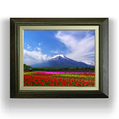 富士山百笑 F333×242 油彩キャンバス 額縁つき 富士山百笑 F333×242