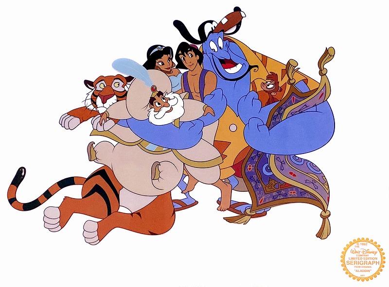 ディズニー セル画 The Magic of Disney Animation ディズニー セル画