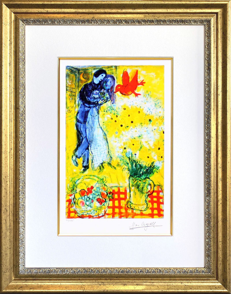 楽天市場】【レビュー特典付き】マルク シャガール「恋人たちと