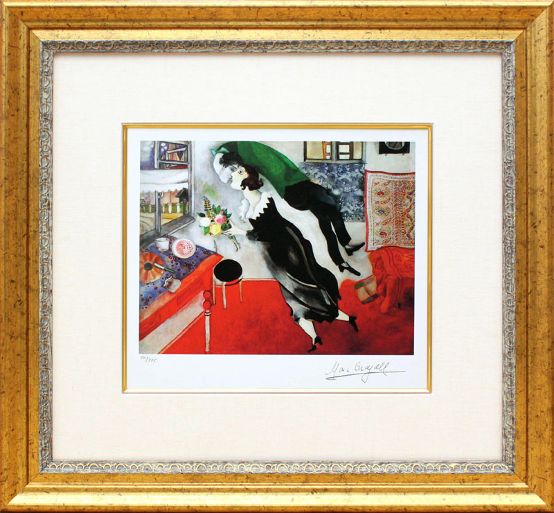 Marc Chagall「The Birthday」マルク・シャガール Marc Chagall「The