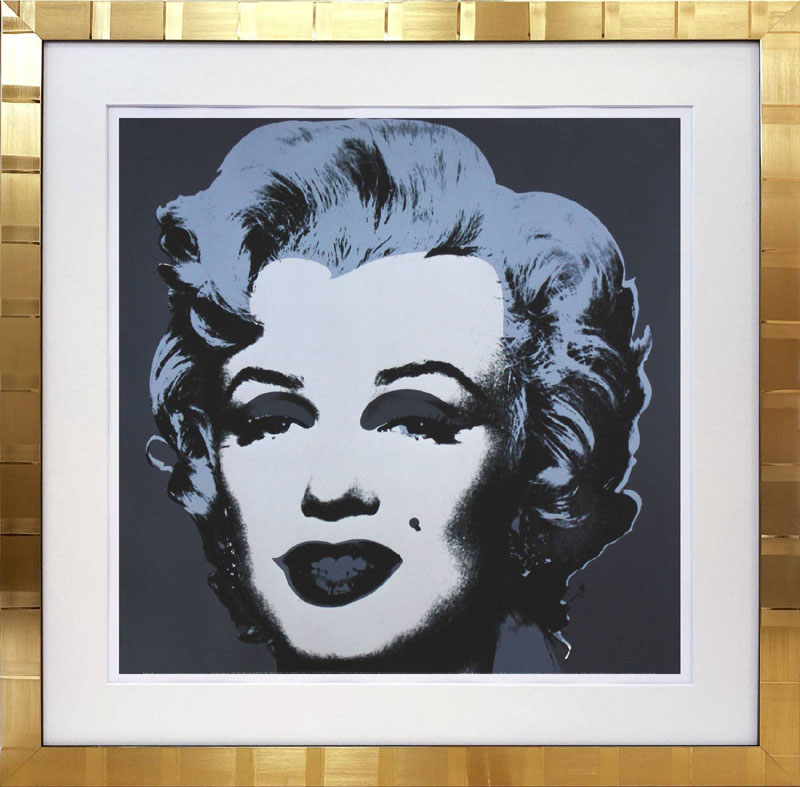 特別額装品/マリリンモンロー(Marilyn)1967(black)/ウォーホル