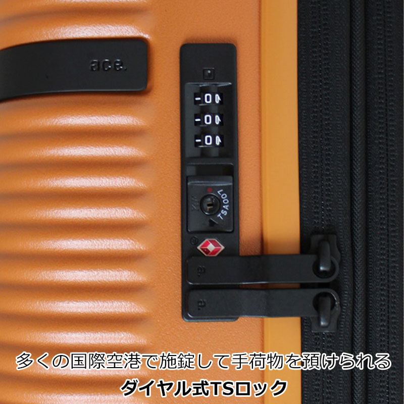 楽天市場】P10倍 エース ace. スーツケース ウォッシュボードZd 06454
