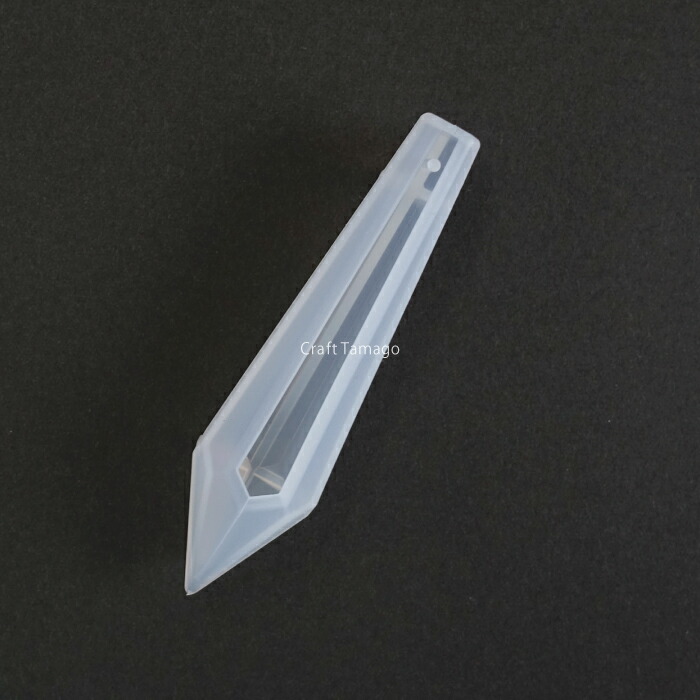 楽天市場】シリコン型 モールド クリスタルポイント水晶 80*18mm 1個