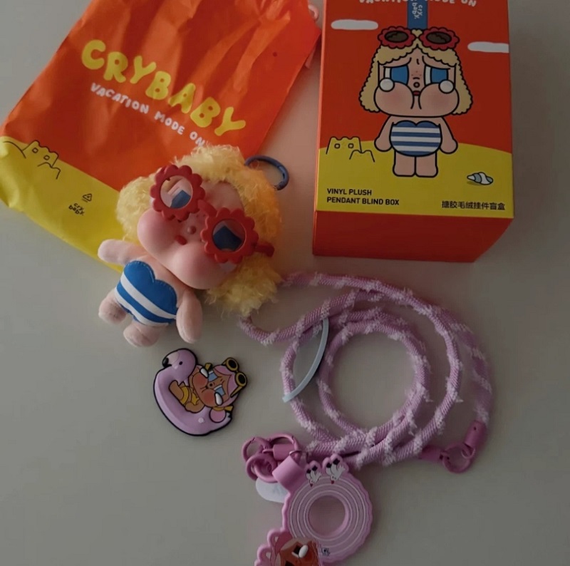 楽天市場】☆正規品☆ Pop Mart Crybaby Vacation Mode On Series