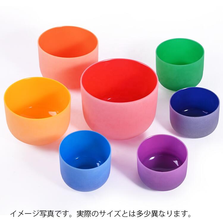 9月12日まで値下げCrystal tones クリスタルボウルとシルクケース 9