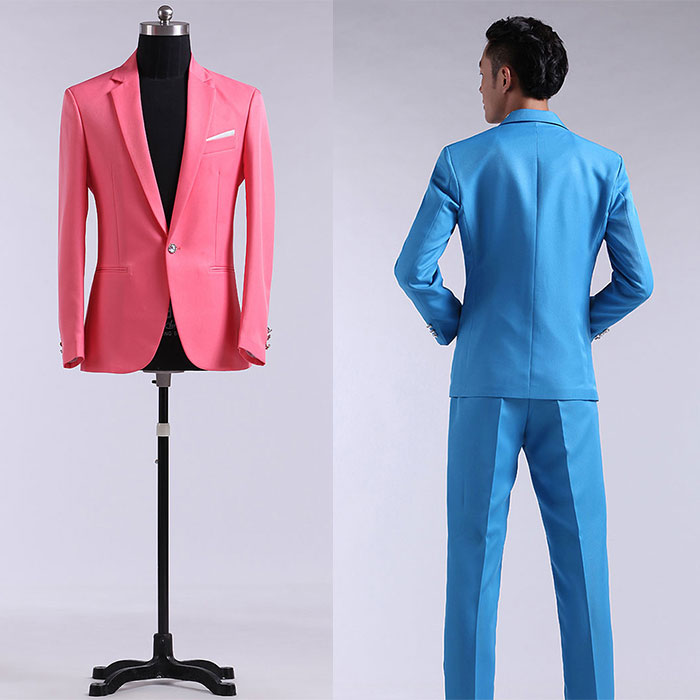楽天市場】ステージ衣装 ステージスーツ カラースーツ セットアップ