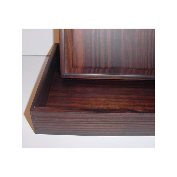 書道具 唐木 黒檀 足付 硯箱 書道具 唐木 黒檀 足付 硯箱