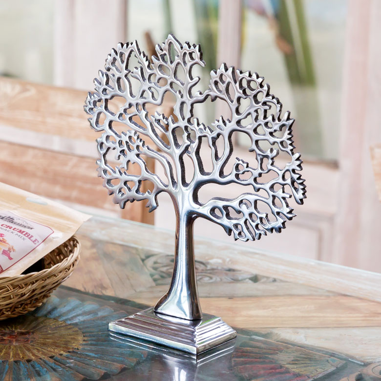 楽天市場】珊瑚をモチーフにしたアルミのオブジェ アジアンオブジェ